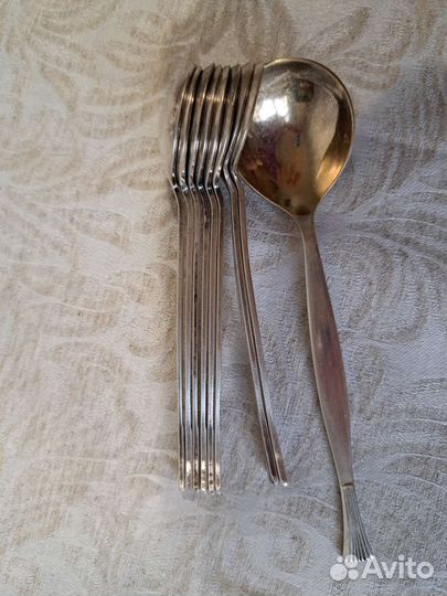 Мельхиоровые ложки Рыбки