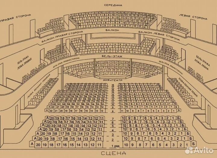 Билеты мхт им. Чехова - Номер 13д