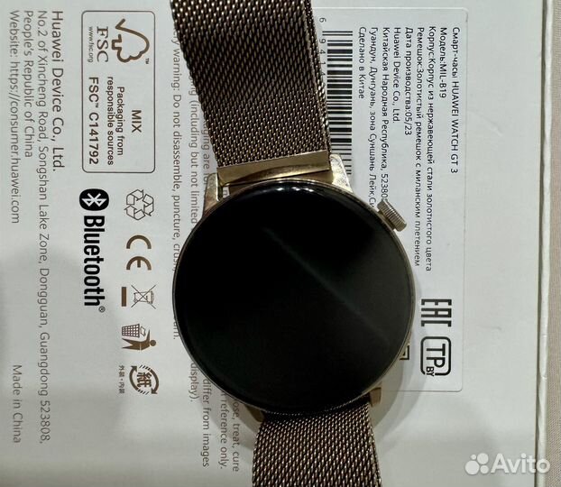 Смарт часы huawei watch gt 3 42mm