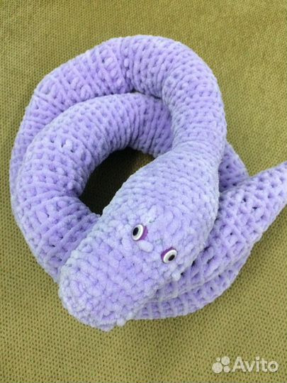 Удав вязаный