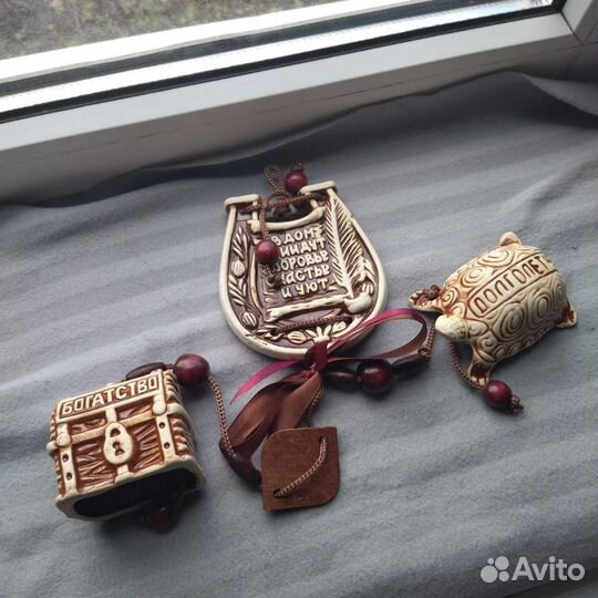 Подвеска музыка ветра керамика