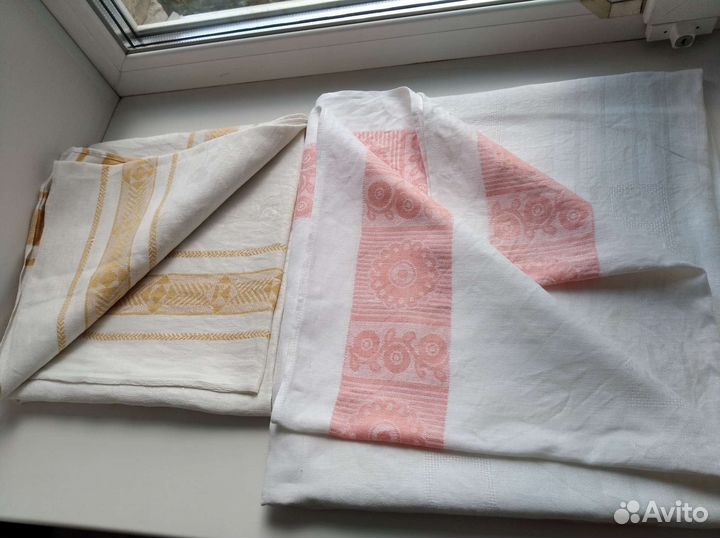 Скатерть лен СССР