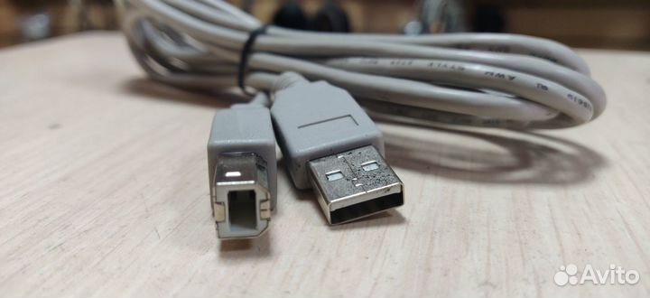 Кабель для принтера USB2.0 AM-BM, 1,5 м