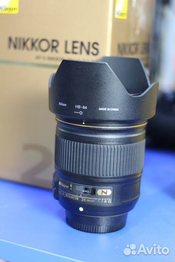 Nikkor 28mm/1.8 G (и Аренда)