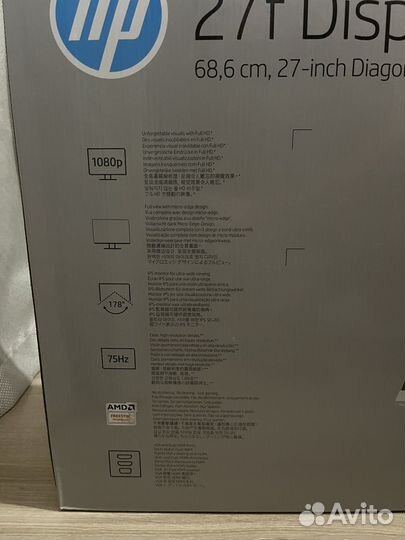 Монитор hp 27f