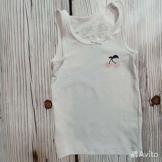 Футболка новая на девочек 74/86/92