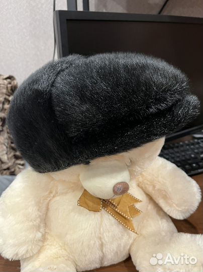 Меховая мужская кепка норка