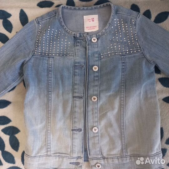 Джинсовая куртка р.116