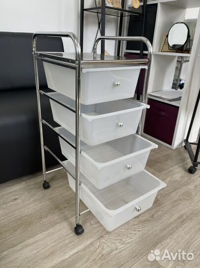 Этажерка тележка столик мастера с ящиками