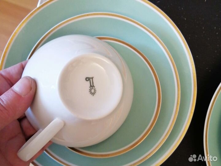 Сервиз GDR lichte 50 ых 6 персон