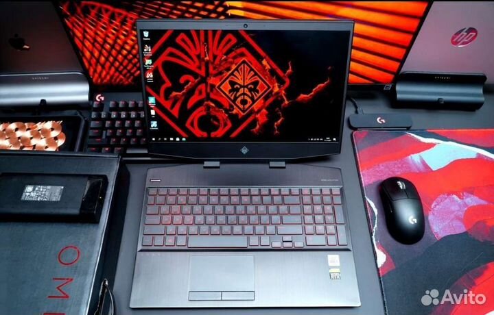 Игровой HP Omen 15 i7 10750H/16/512/RTX2070