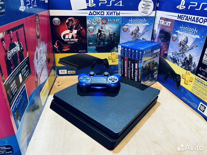 Sony PS4 1 Тб + Gta 5 Гарантия 12 месяцев