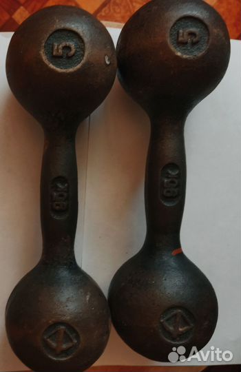 Гантели 5 кг