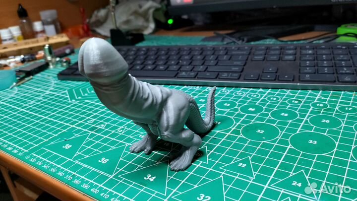 Игрушка, динозавр с особенностями, 3Д принтер