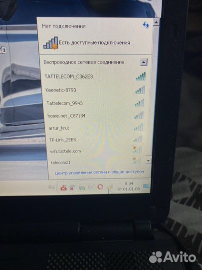 Ноутбук toshiba