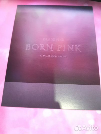 Кпоп альбом blackpink-Born pinkверсия с Лисой оф