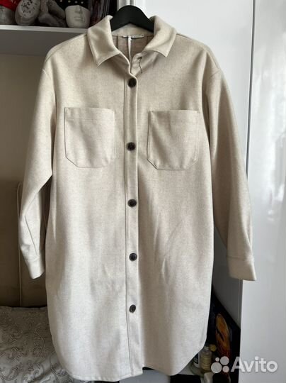 Пальто рубашка женская 42-44