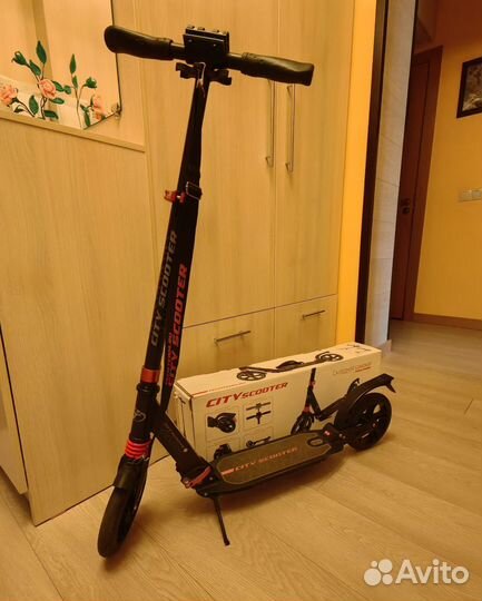 Самокат tech team city scooter взрослый