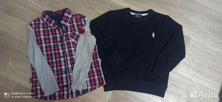 Детская одежда пакетом для мальчиков 116-122