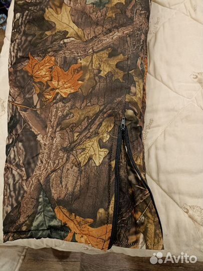 Полукомбинезон зимний, камуфлированный, 64размер