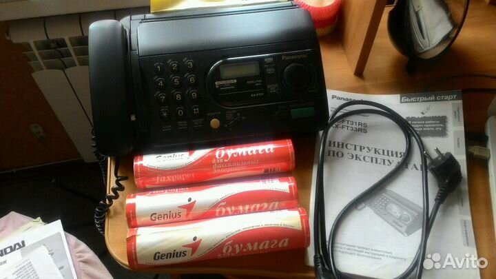 Телефон-факс Panasonic с автоответчиком