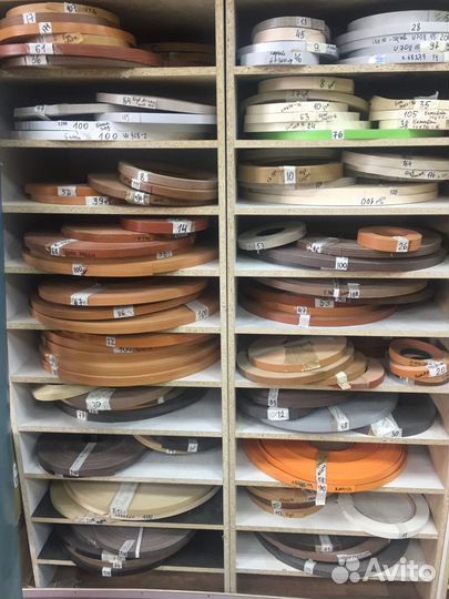 Кромка пвх 0,4х19 мм и 2х19мм