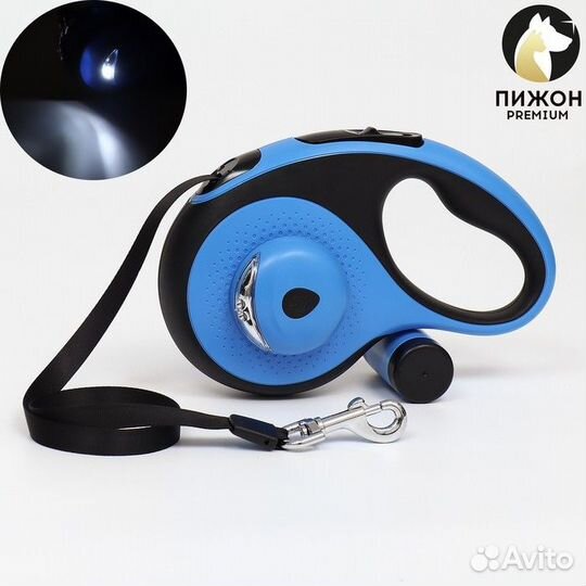 Рулетка Пижон Premium со светодиодным фонариком, к