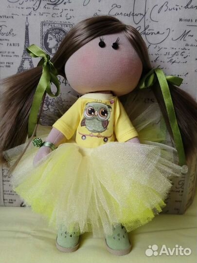 Интерьерная кукла ручной работы