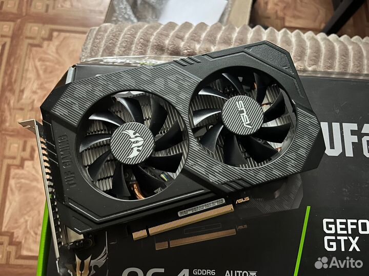 Видеокарта GTX 1650 asus tuf gaming