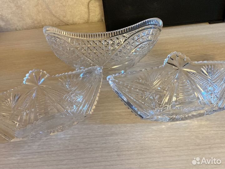 Хрустальная ваза