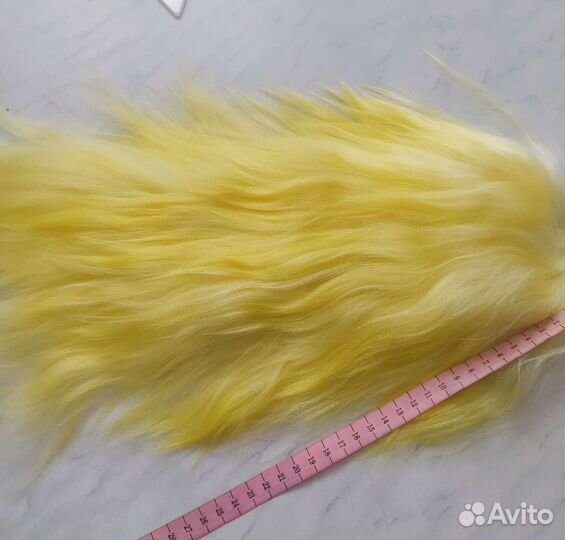 Волосы из козы для кукол