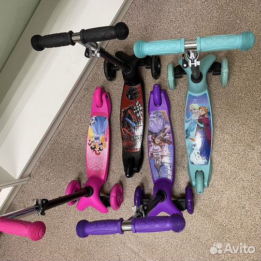 Самокат детский трехколесный