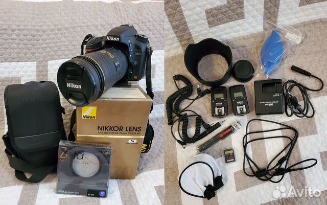Фотоаппарат Nikon D610 + комплект фотооборудования