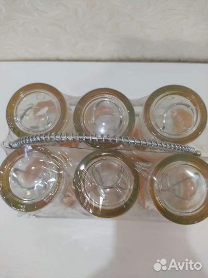 Набор стаканов 6 штук в упаковке