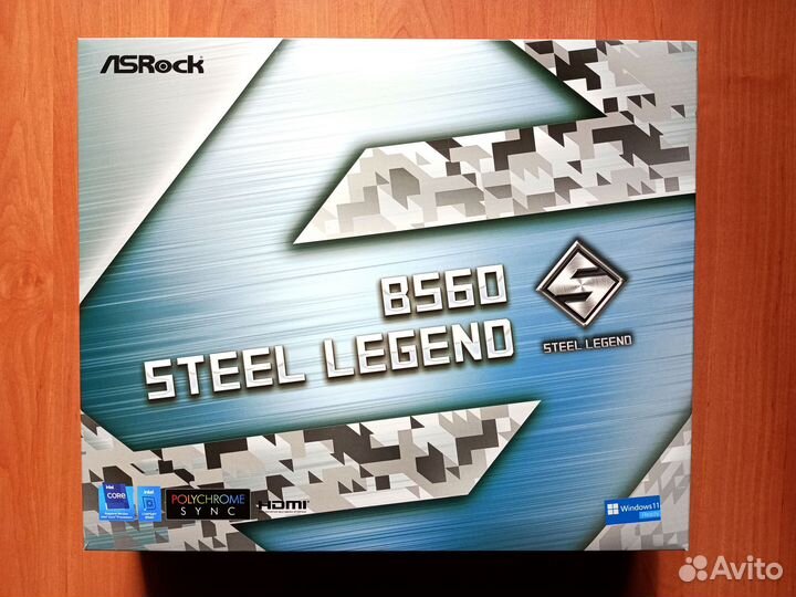 Новая материнка Asrock B560 Steel Legend LGA1200