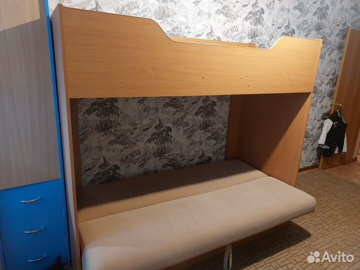 Двухъярусная кровать бу