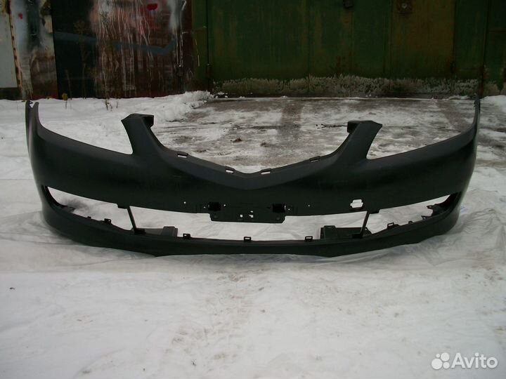 Бампер передний без омывателя Mazda 6 GG рестайл