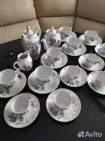 Дулево Сирень чайно-кофейный