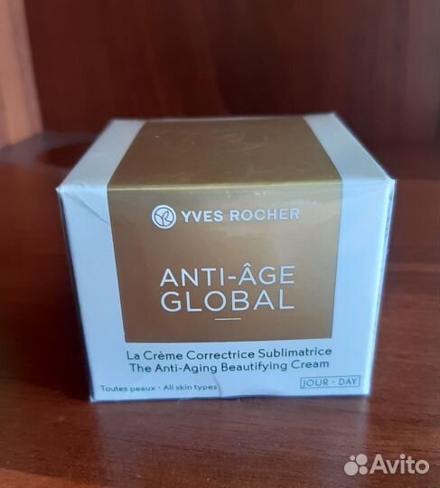 Дневной крем Аnti age global, Ив Роше