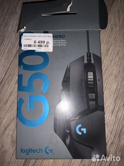 Игровая мышка logitech g502 hero