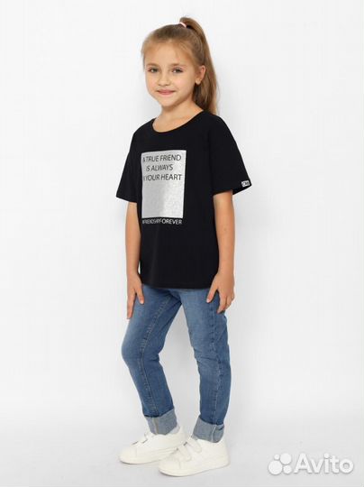 Футболка для девочки Cherubino cwjg 63712-2 (134)