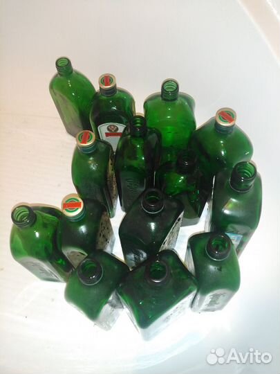 Бутылки зеленые оригинальные от Ягермастера