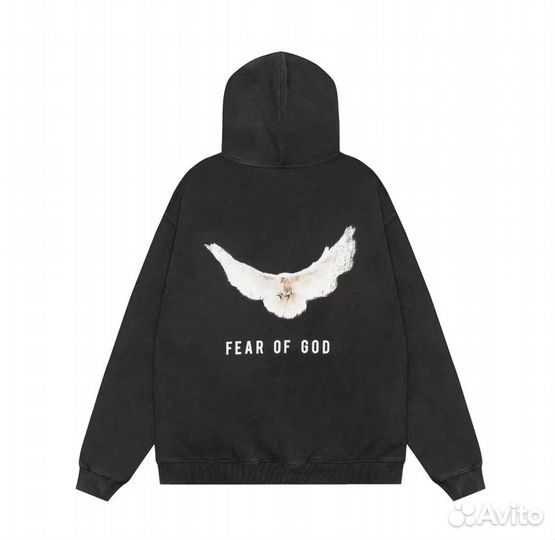 Худи essentials fear of god