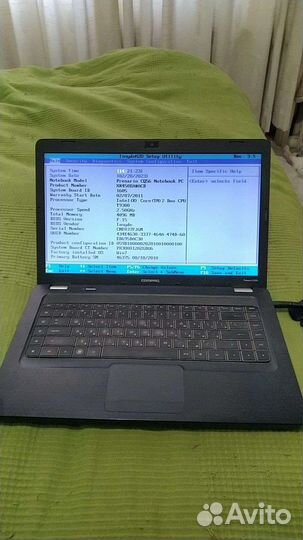 Hp CQ56 модернизированный без HDD