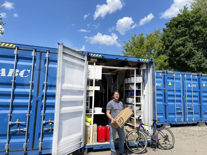 Контейнер под склад на Бутырской, 30 м²