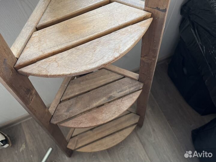 Полка под цветы напольная высота 118см