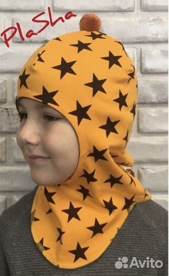 Шапка-шлем Новый р-р 46-48