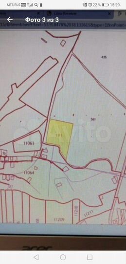 Участок 5,4 га (СНТ, ДНП)