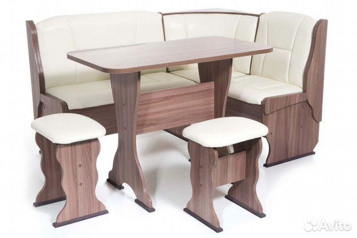 Кухонный уголок Остин темный арт54