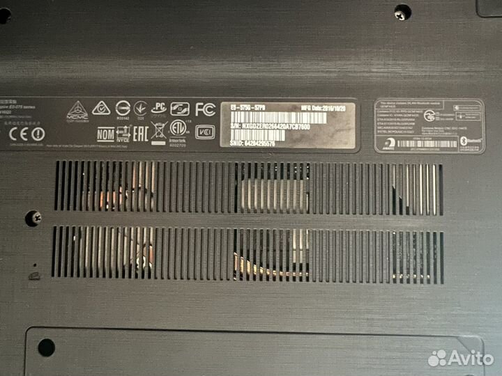 15'6 Acer Aspire E15 E5-575G-57PB